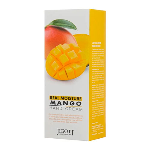 Jigott Real Moisture Hand Cream Mango